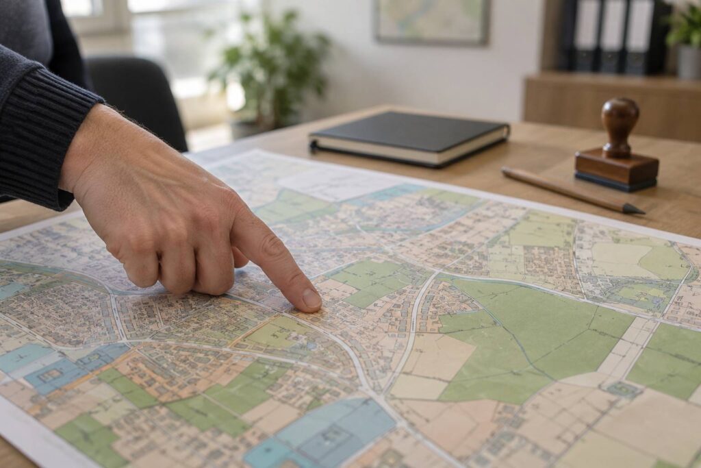 Illustration de détail du sujet : Qui nomme les quartiers en France : usage, mairie, cadastre