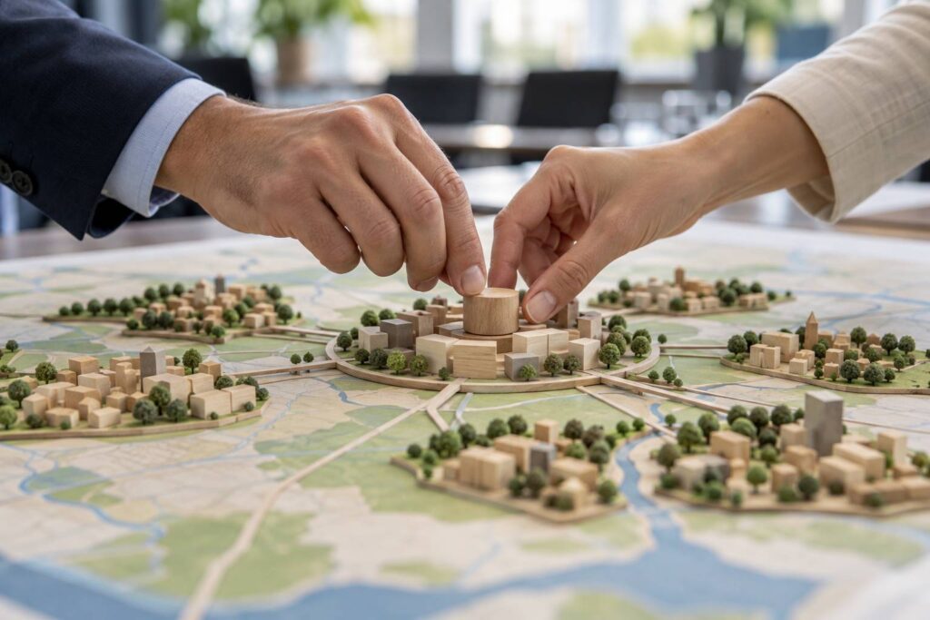 Illustration de détail sur le sujet : Quartiers et intercommunalité : qui décide de quoi